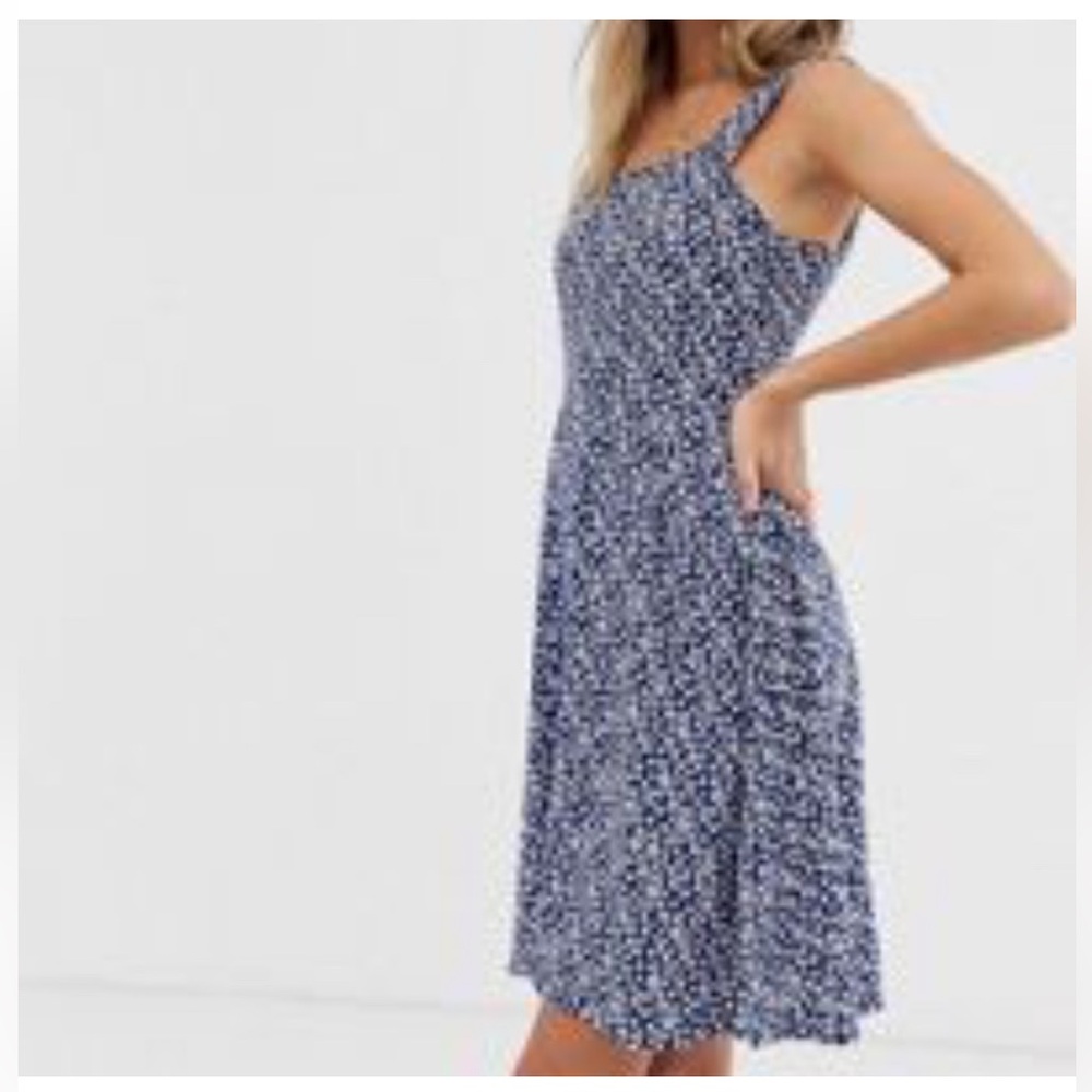 Jacqueline De Yong Ditsy Floral mini dress size M
